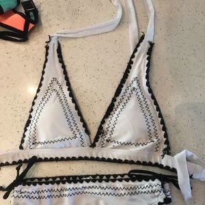 Stitched bikini set